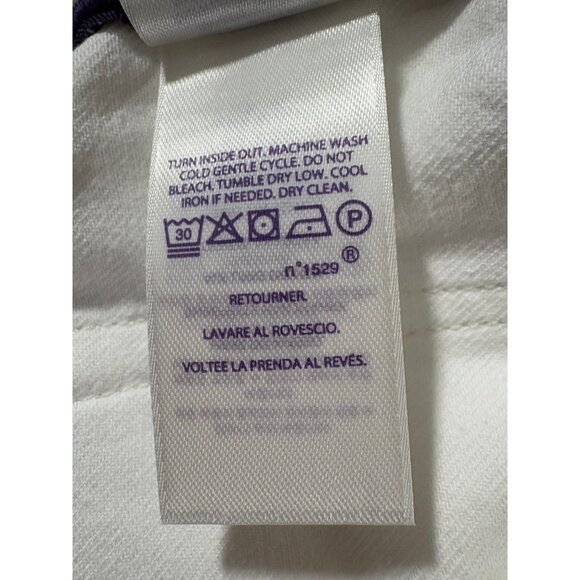 Ralph Lauren Purple Label 750 Straight Ankle Jean sz 29 Pearl NWT made in italy - Picture 6 of 8